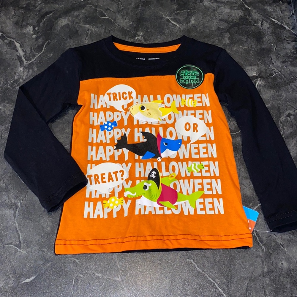 Baby Shark Happy Halloween Trick Or Treat Shirt